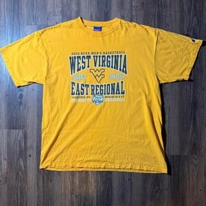 West Virginia Mountaineers Sweet Sixteen NCAA Basketball Champion‎ T Shirt XXL